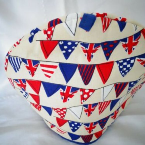 Flag Bunting Beige Tea Cozy C'est Ca Weave - Picture 2 of 2